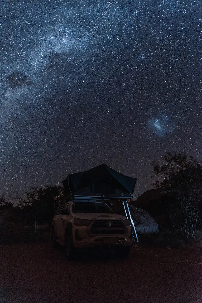 Milky way Namibia