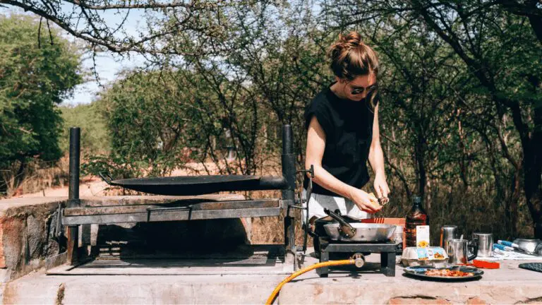 Namibia, camping