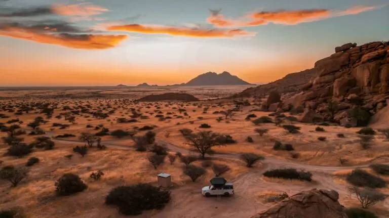 Spitzkoppe - wild camping - Namibia Nomads